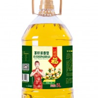 久久道道福吉茶籽原香型食用植物調(diào)和油5L