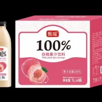 甄瑤100%白桃果汁飲料